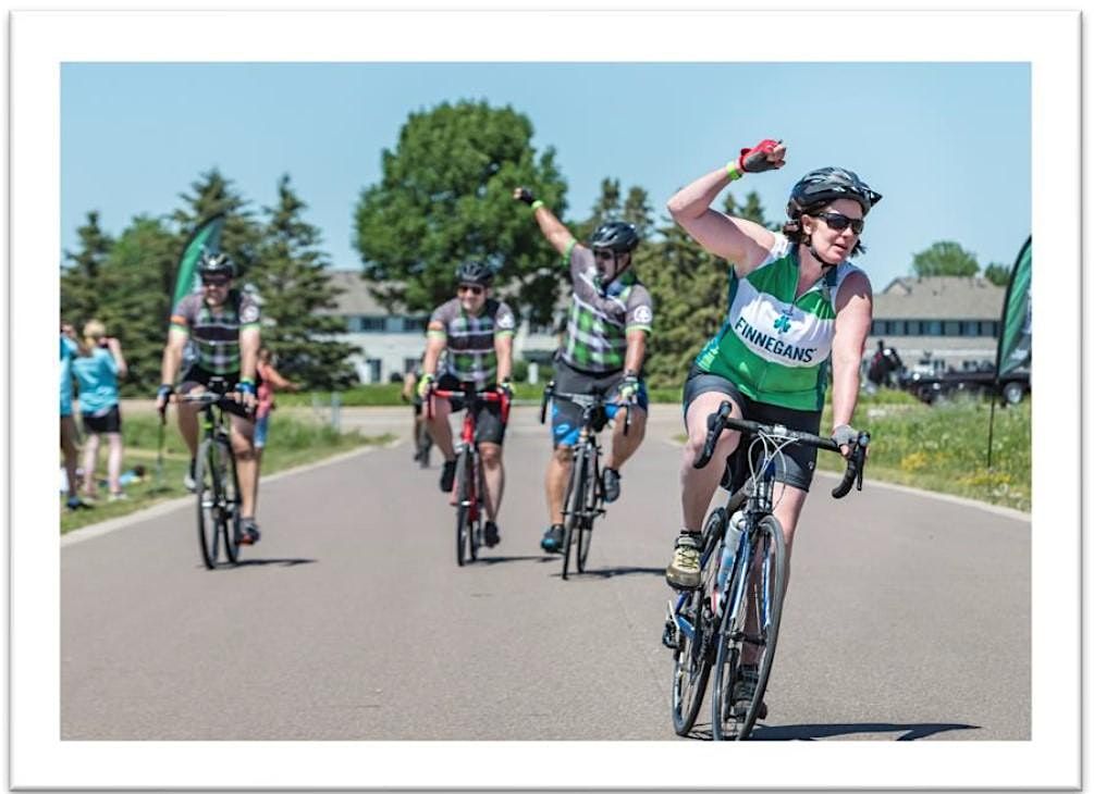 TeamFINN MS150 Finish-Line Cheer-ers!