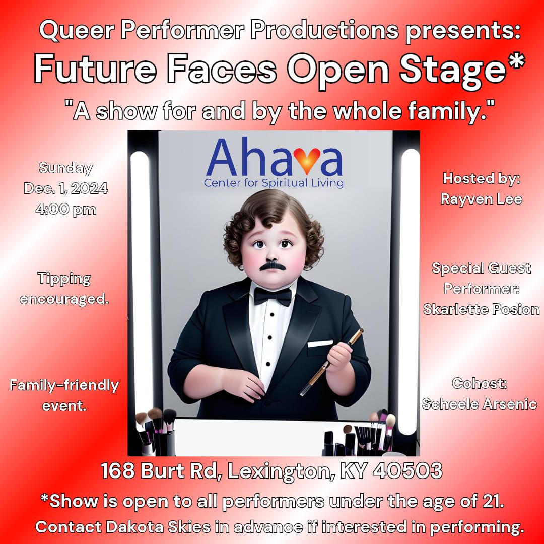 Future Faces Open Stage December 2024