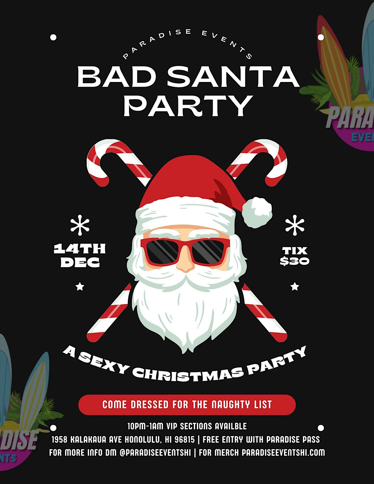 Bad Santa: A Party for the Grown & Sexy