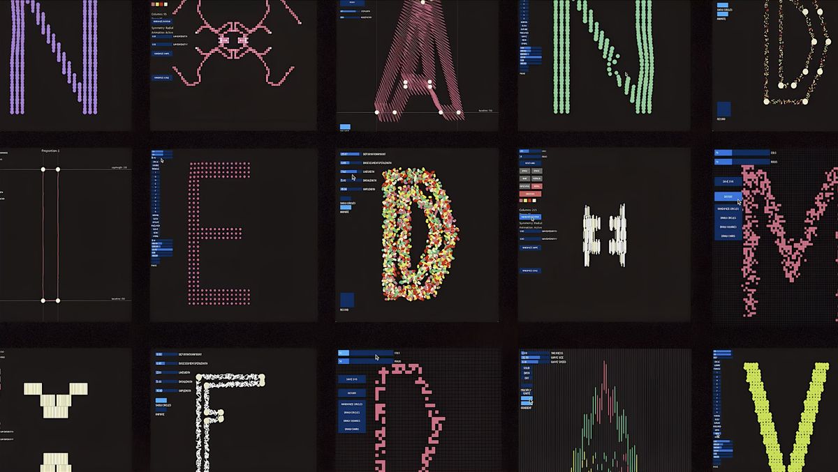 Generative Typography in Visual Design