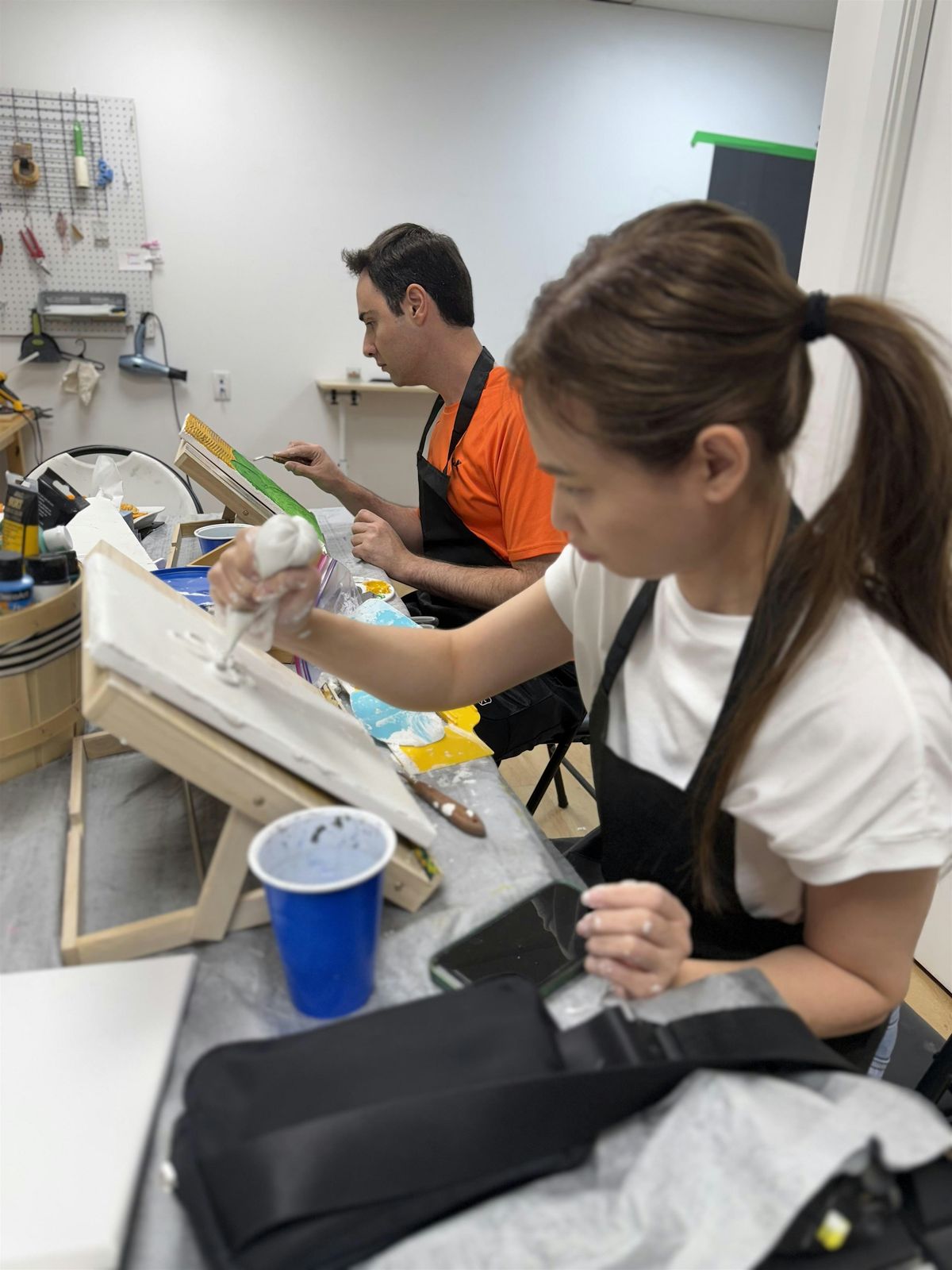 Textured art workshop