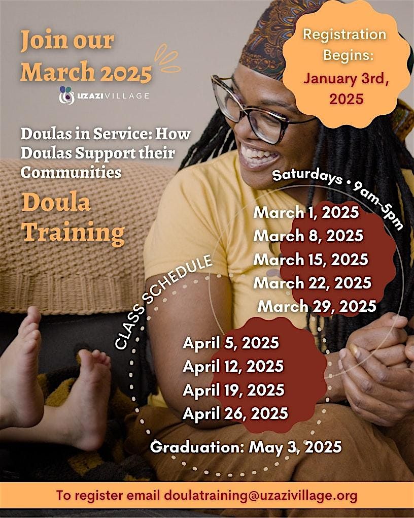 March 2025: Doula Training