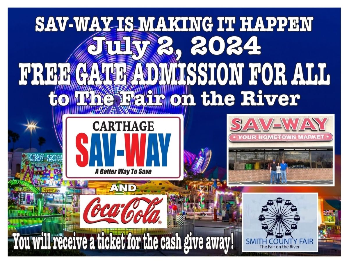 Sav-Way free fair admission night
