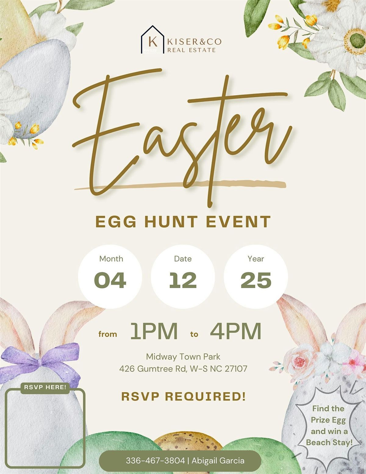 Easter Egg Hunt By Kiser & CO!