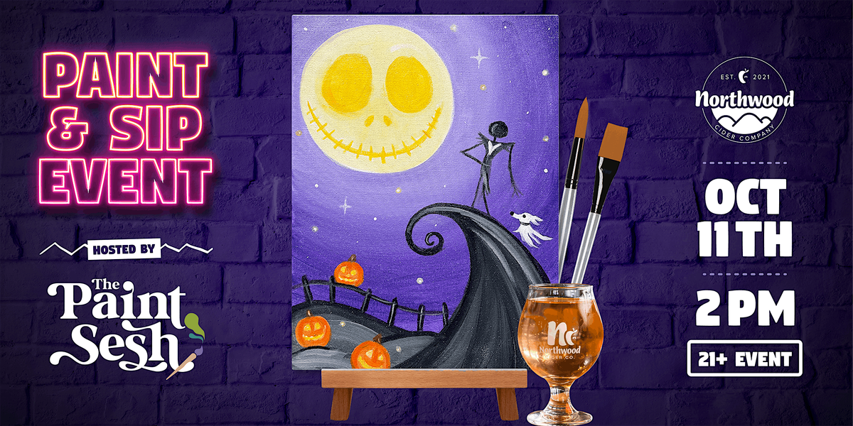 \u201cThis is Halloween\u201d Paint & Sip Painting Event in Cincinnati, OH