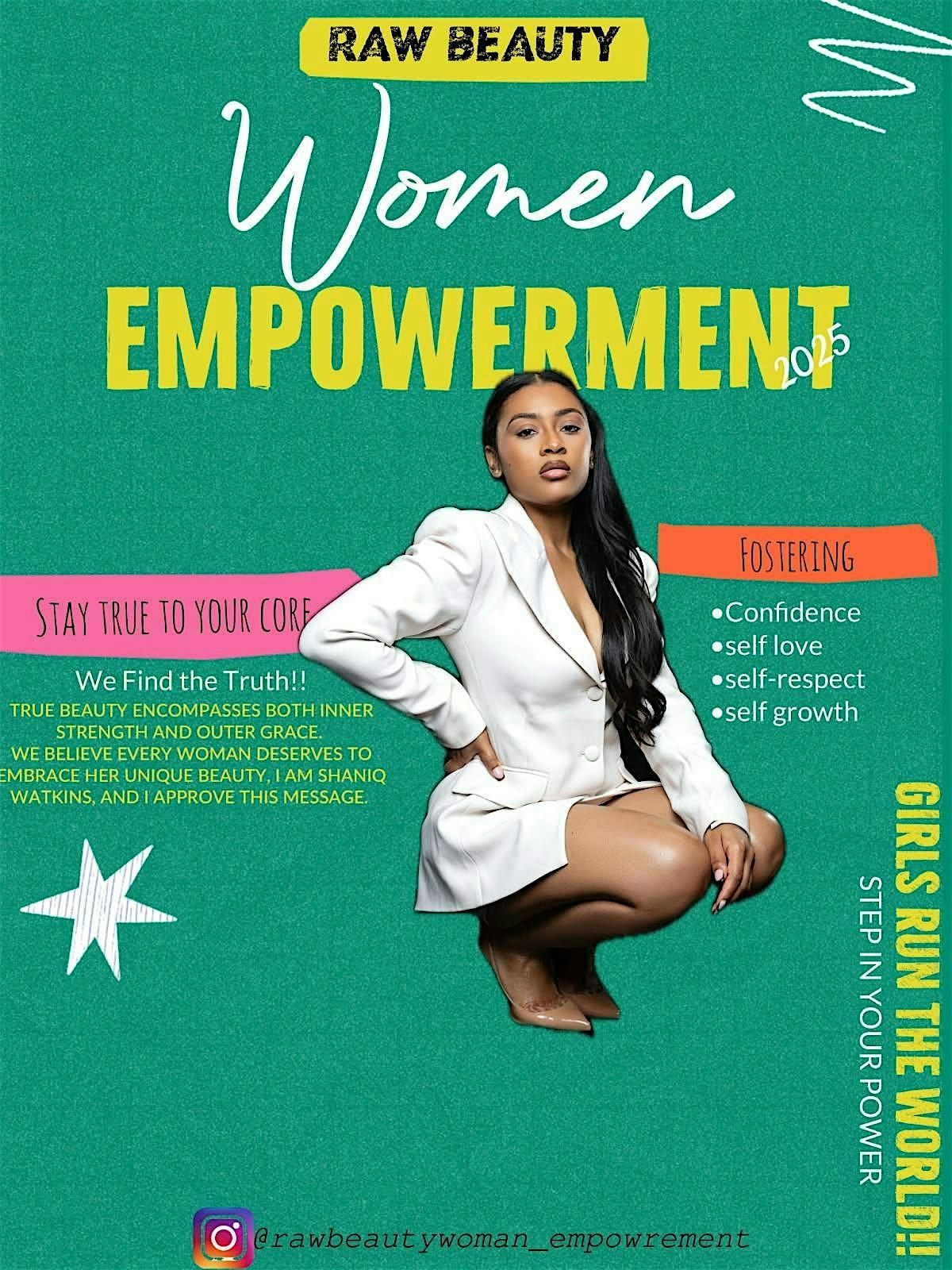 Raw beauty empowerment