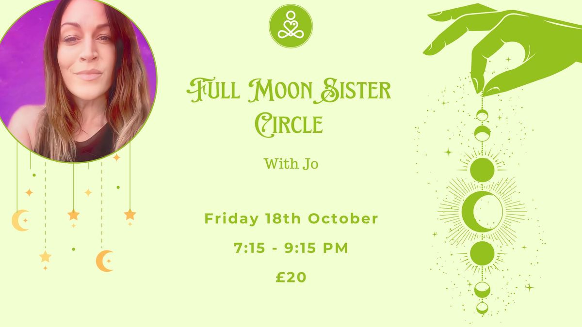 Full Moon Sister Circle with Jo Stevenson