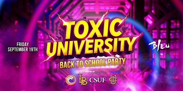 BACK 2 SCHOOL PARTY | FRIDAY SEP 19TH | $5 B4 10:30PM | 18+