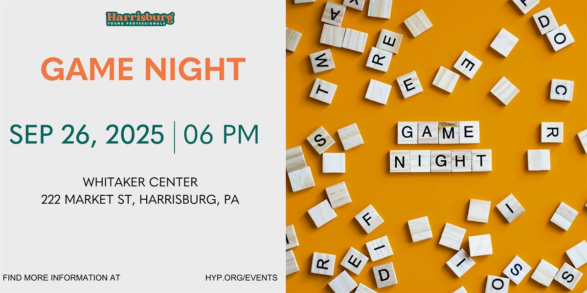 Harrisburg Young Professionals Game Night