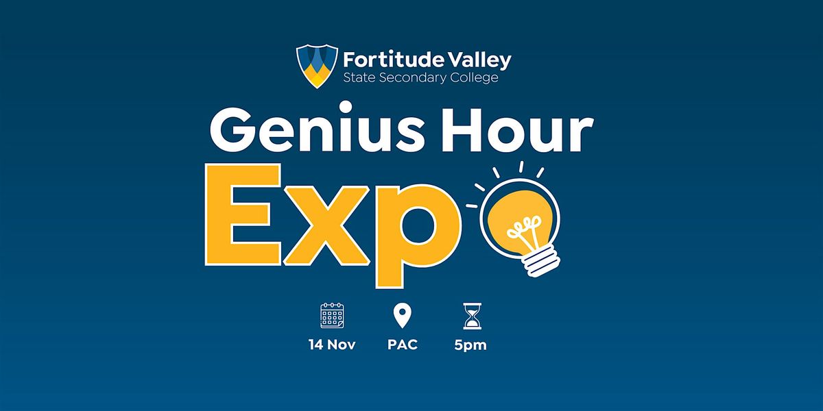 FVSSC Genius Hour Expo