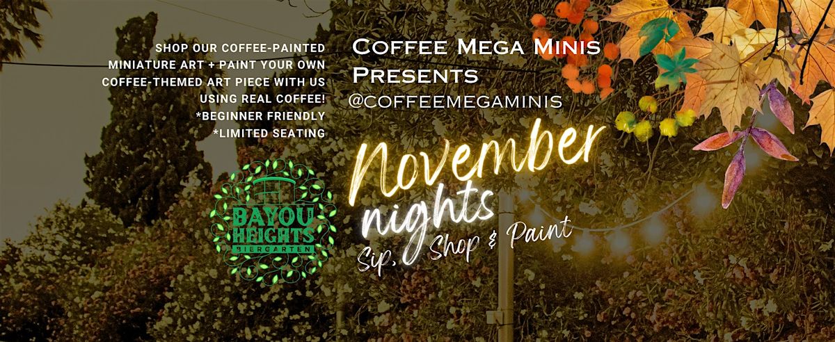 Coffee Mega Minis x BHBG Coffee: November  Nights 2025