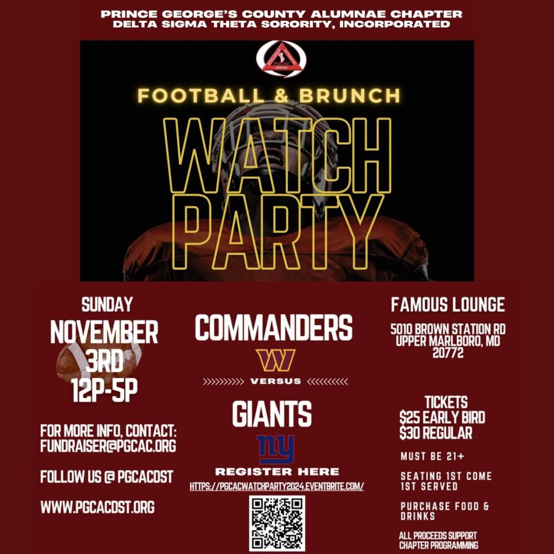 Football and Brunch Watch Party