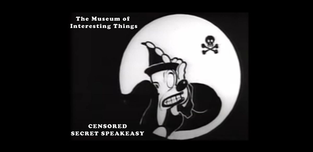 Banned Things Secret Speakeasy  Sunday Nov 23rd 8pm