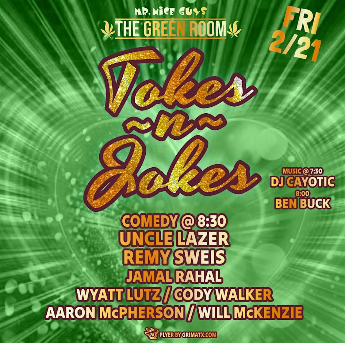 Tokes N Jokes with Uncle Lazer