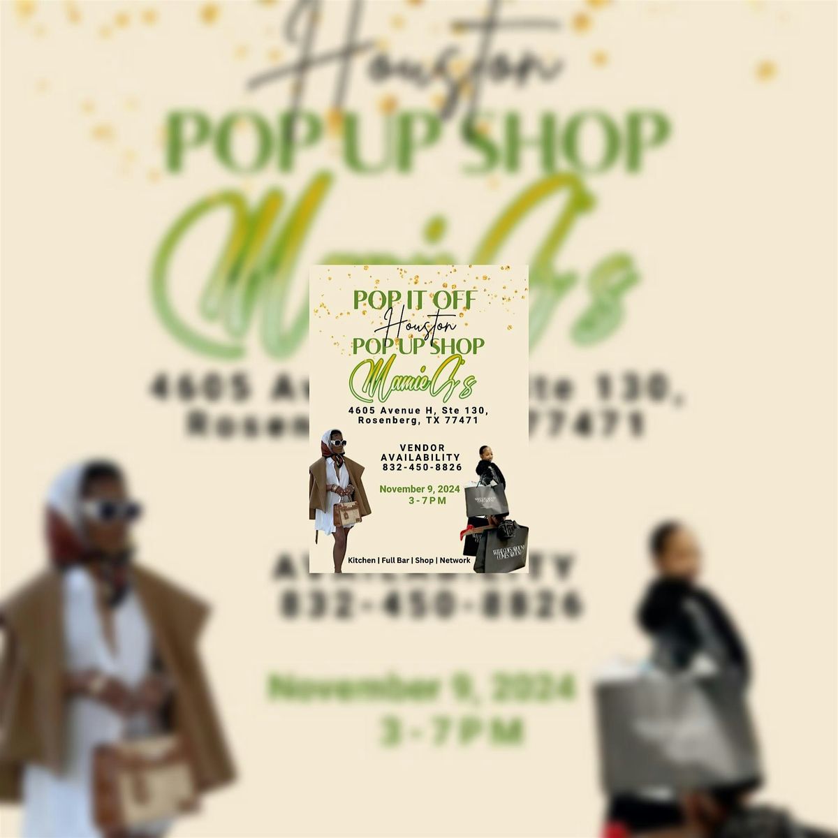 Pop It Off Houston Pop Up Shop