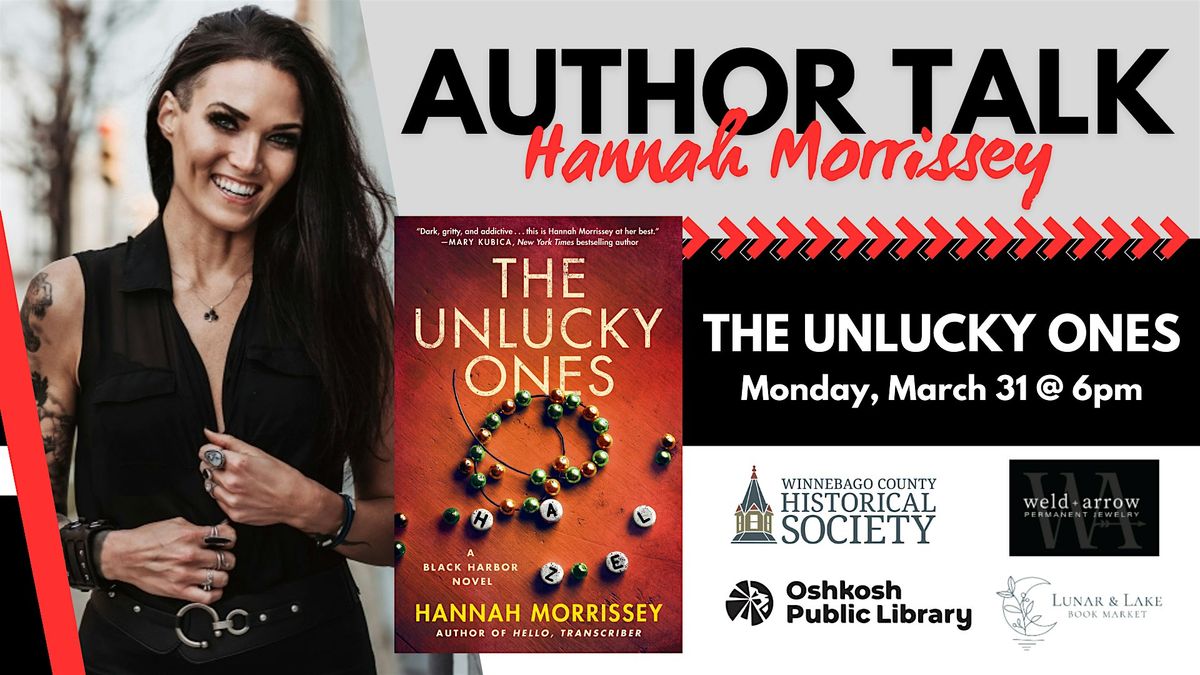 Hannah Morrissey Author Talk: The Unlucky Ones