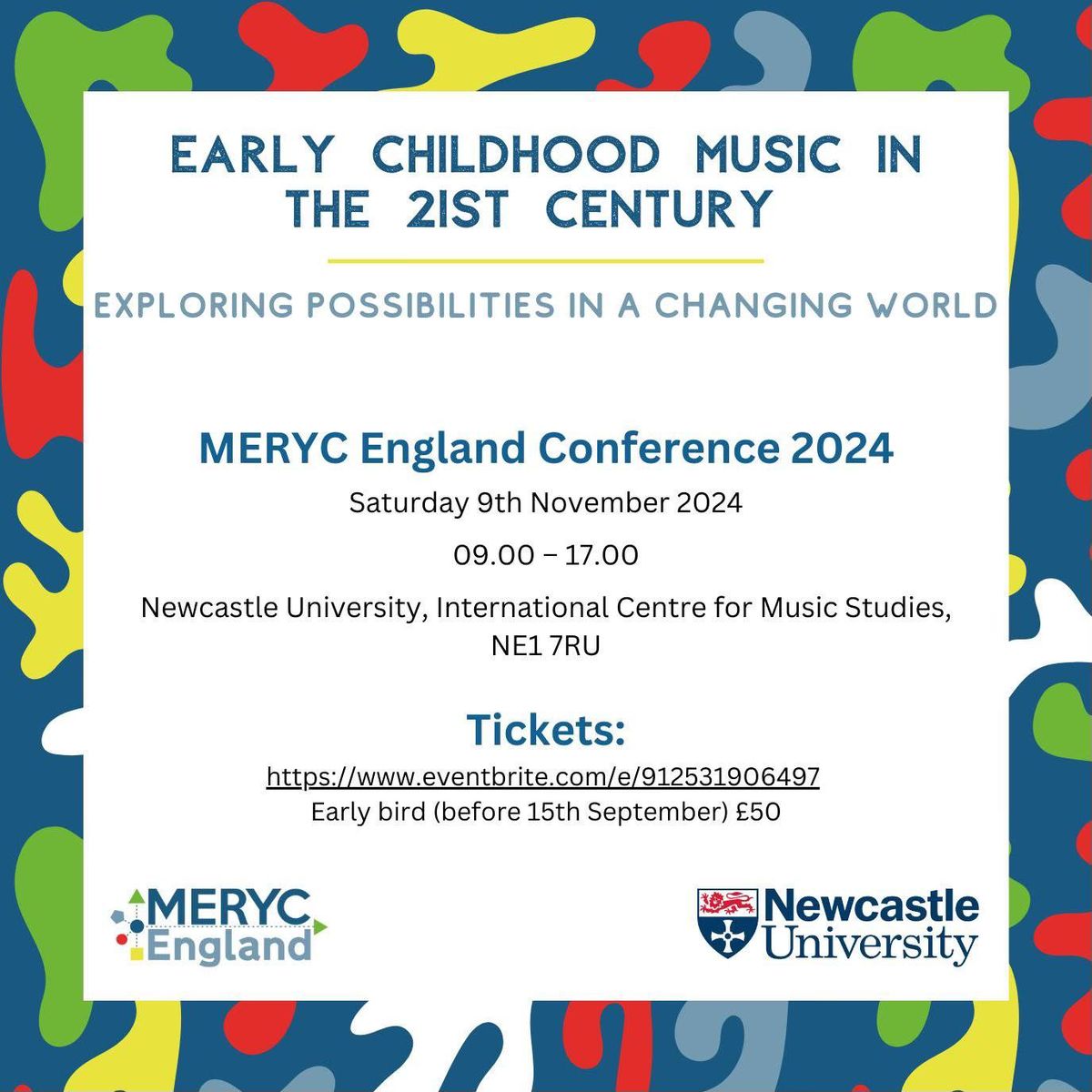 Early Childhood Music in the 21st Century: exploring possibilities in a changing world.