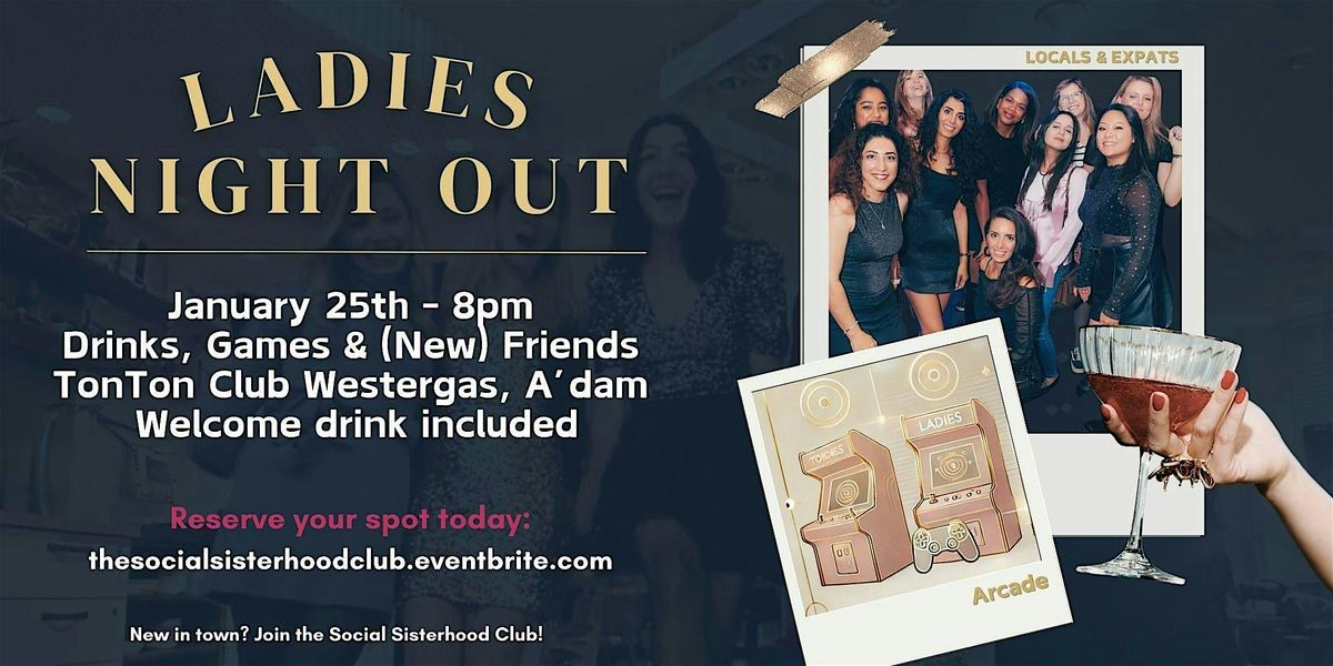 Ladies Night:  Drinks, Games, and (New) Friends