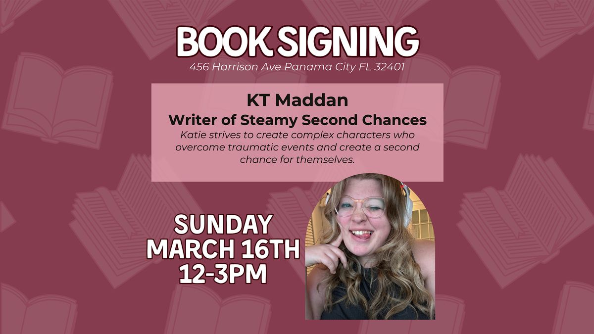 KT Maddan Book Signing!