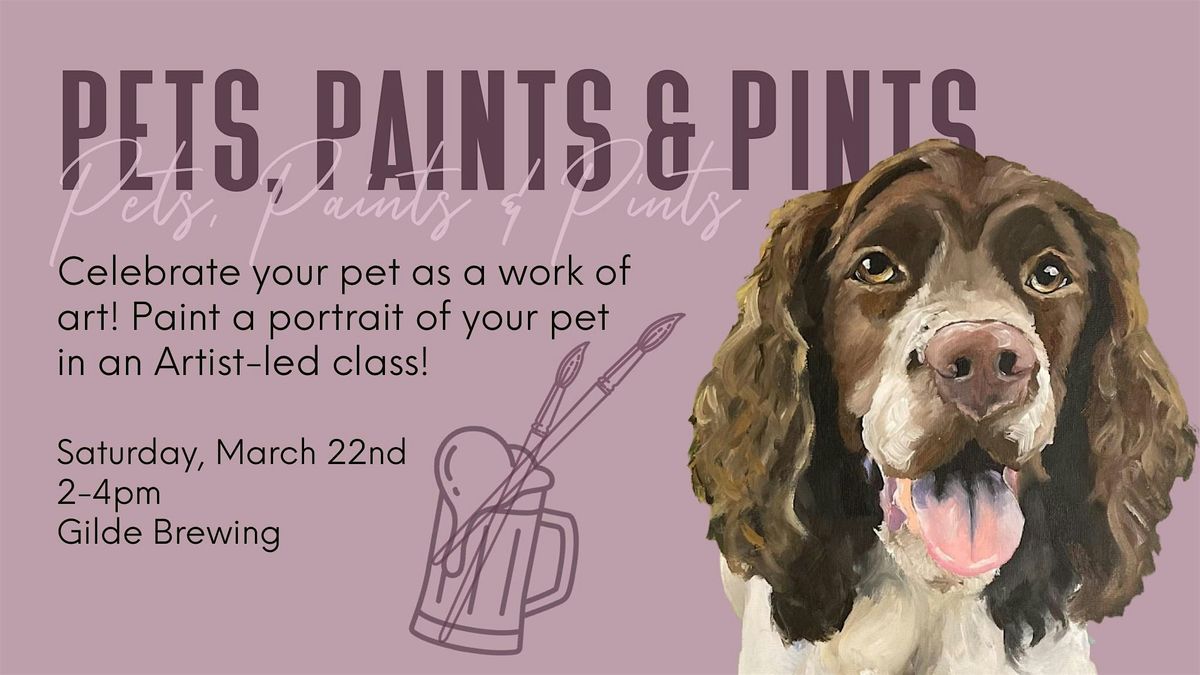 Pets, Paints & Pints at Gilde Brewing