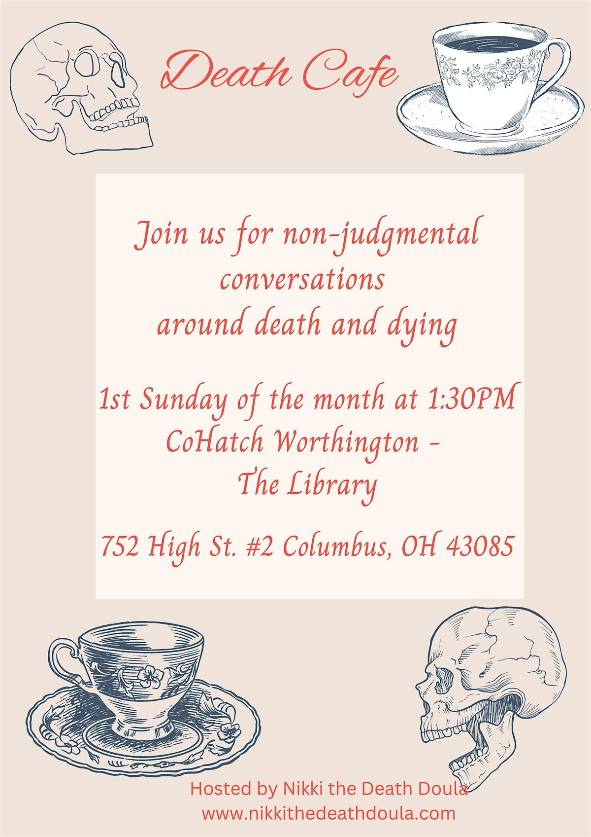 March Death Cafe'