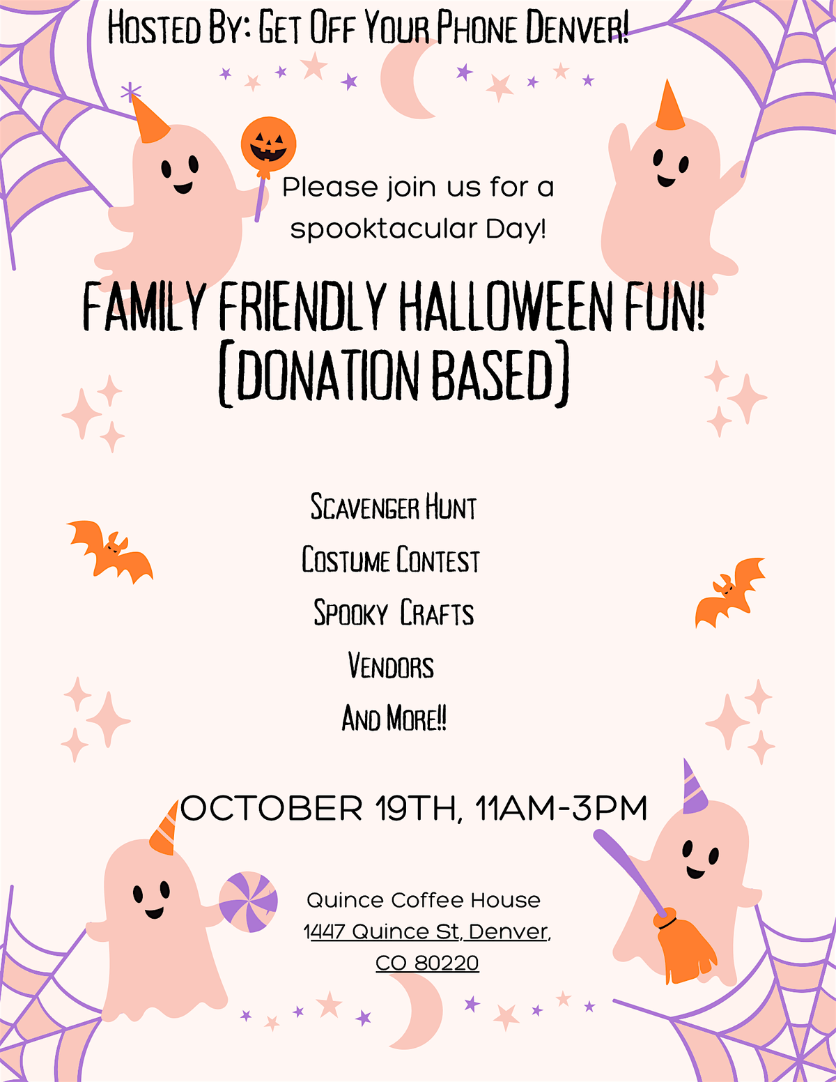 Halloween Gathering (Family Friendly)