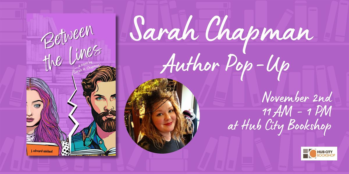 Sarah R. Chapman Author Pop-Up