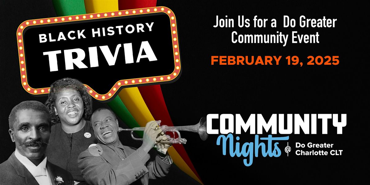 Black History Trivia Night