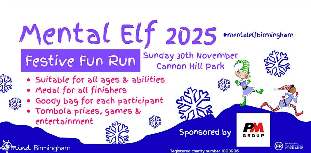 Mental Elf Festive Fun Run Birmingham 2025