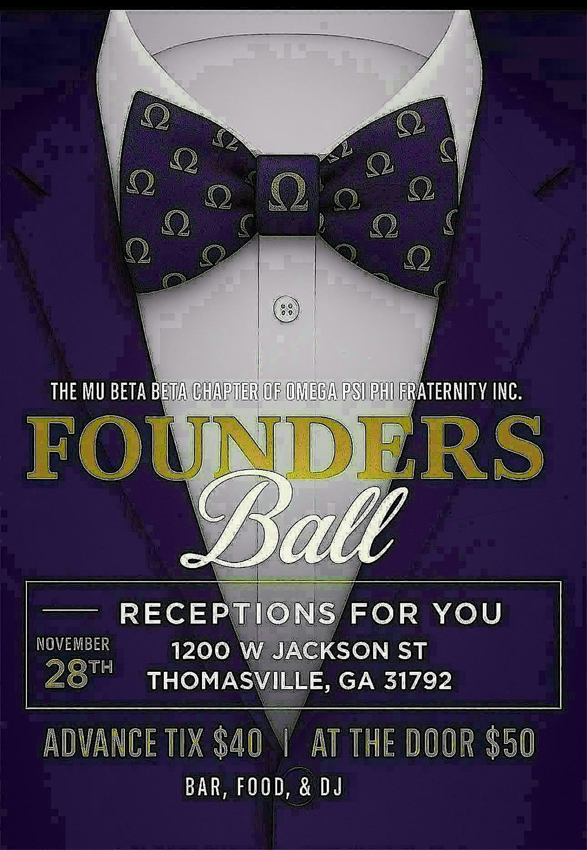 The Mu Beta Beta Chapter Founders Ball
