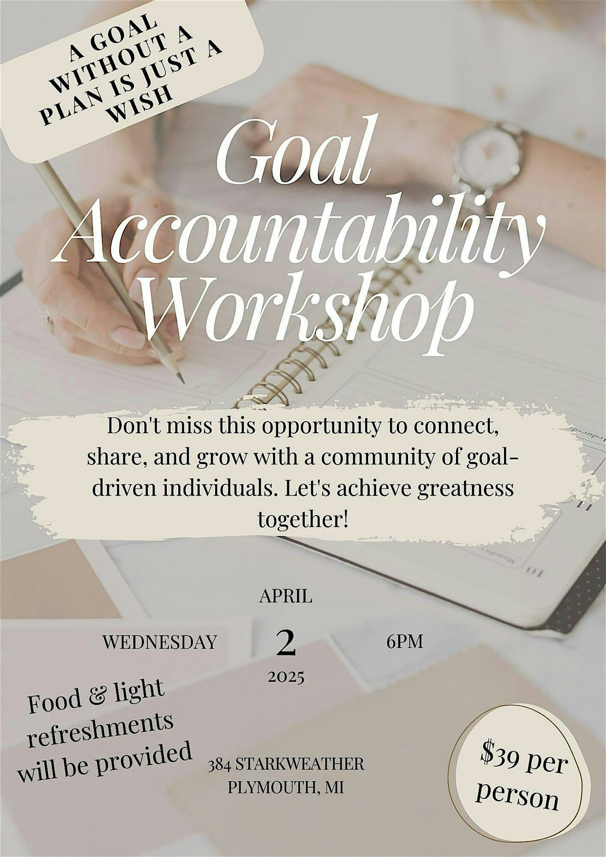 Goal Accountability Workshop