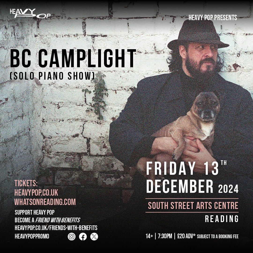 Heavy Pop: BC Camplight (Solo Piano Show) | Reading