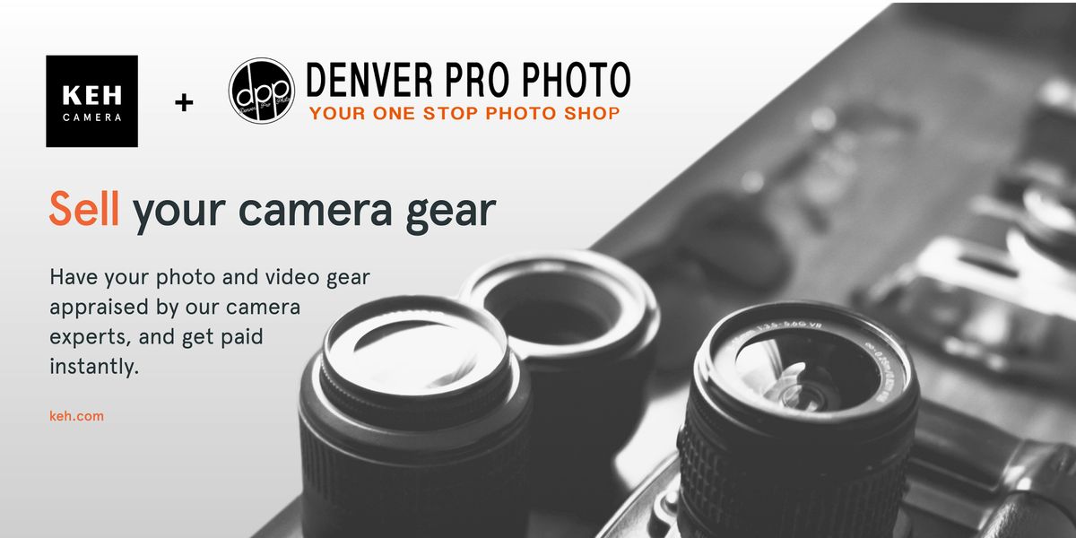 Sell your camera gear (free event) at Denver Pro Photo