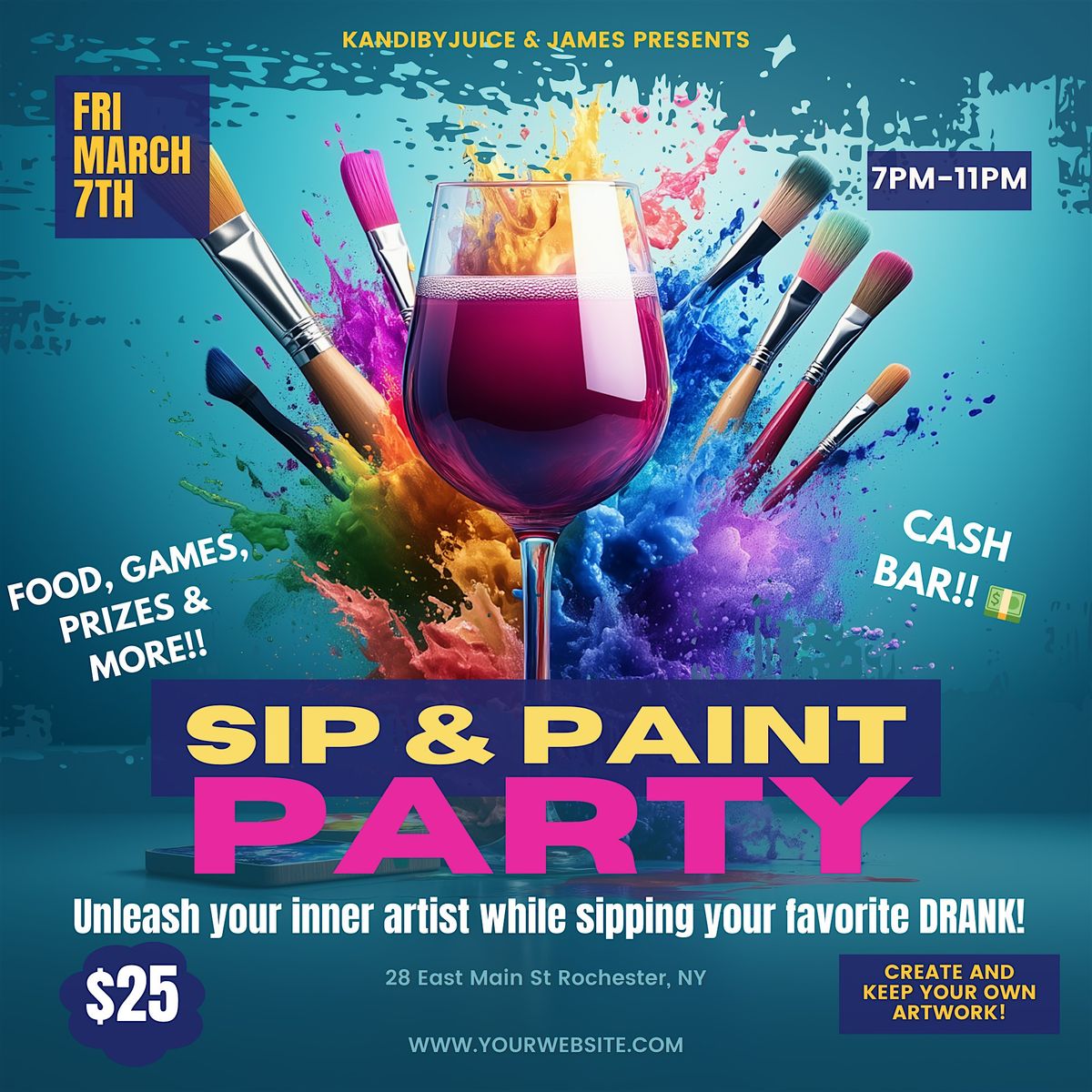 Sip and Paint Party