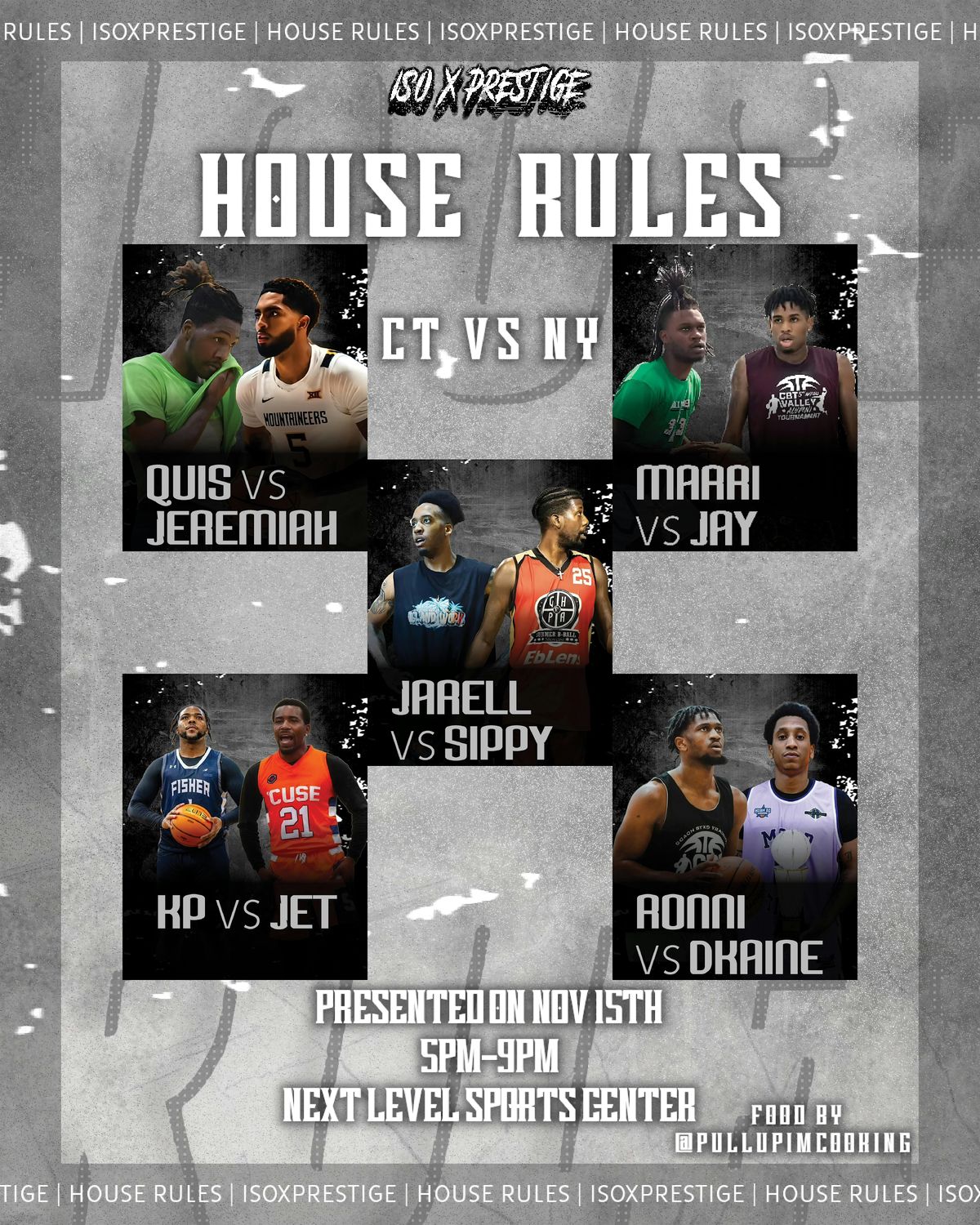 ISOXPRESTIGE HOUSE RULES