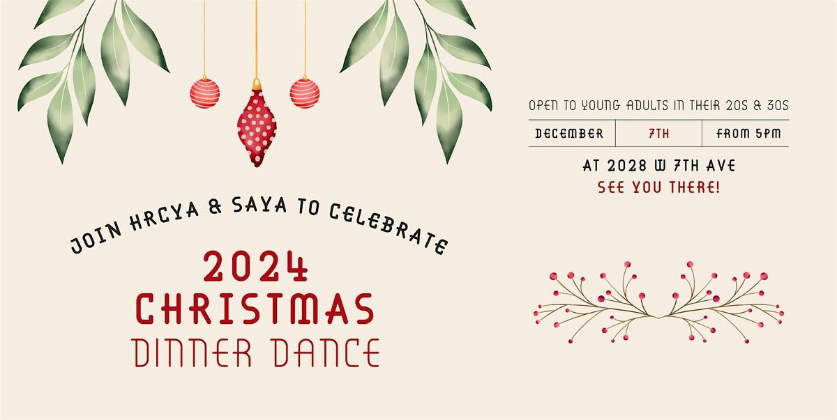 Catholic Young Adults Christmas Dinner Dance 2024