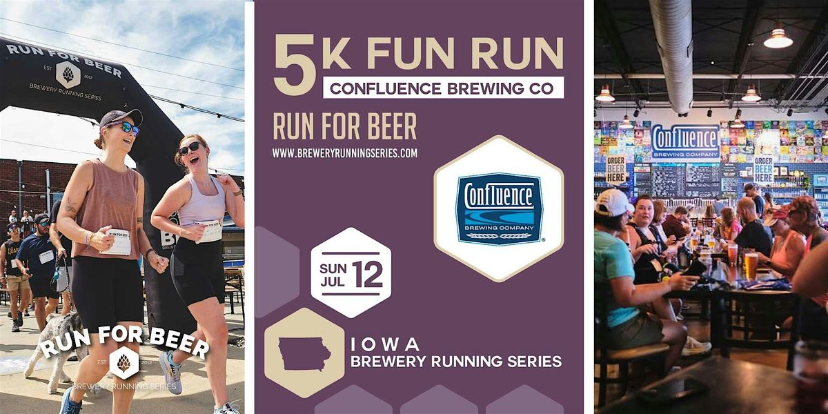 5k Beer Run x Confluence Brewing| 2026 IA Brewery Running Series