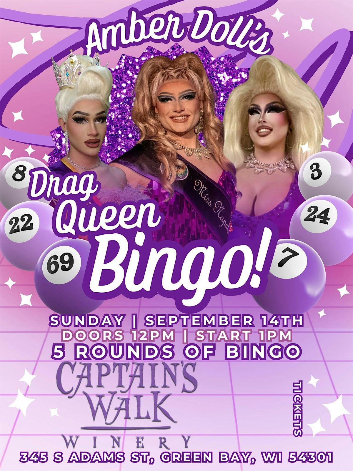 Drag Queen Bingo with Amber Doll @ The Walk