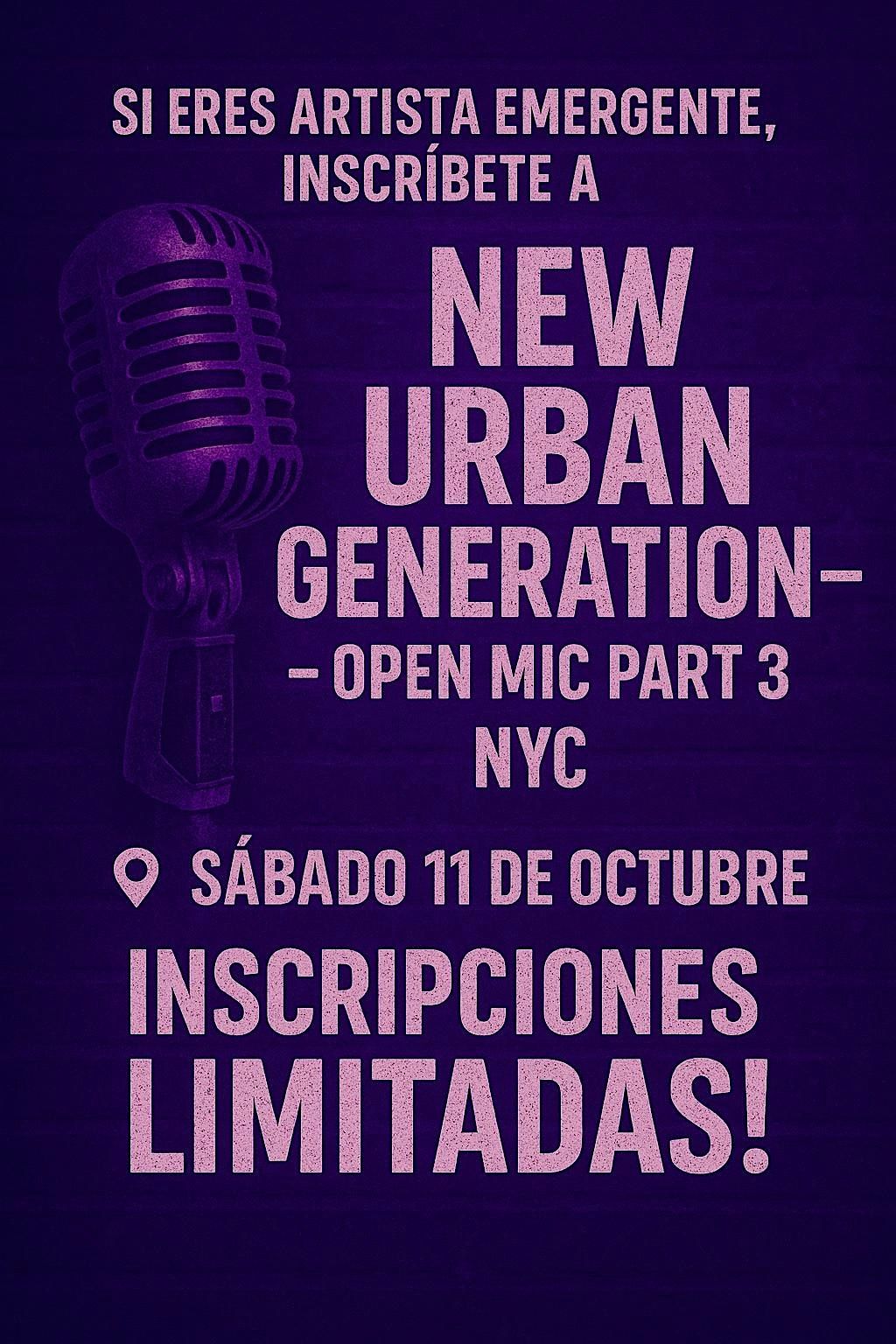 New Urban Generation Open Mic Edition Part 3