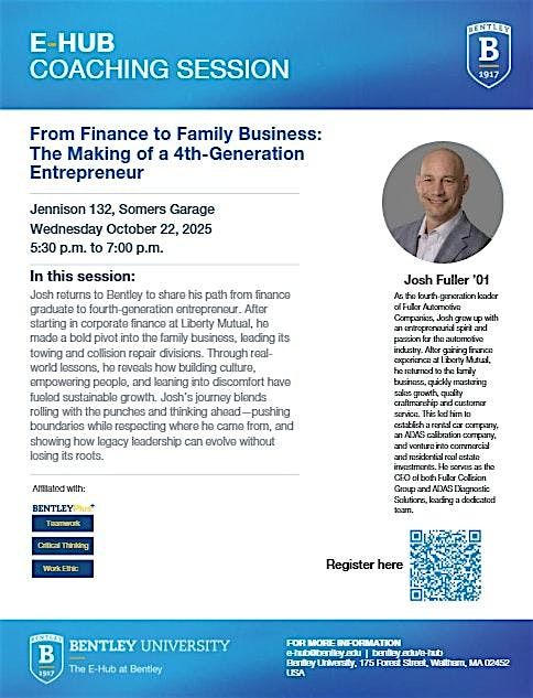 E-Hub Coaching Session with Josh Fuller