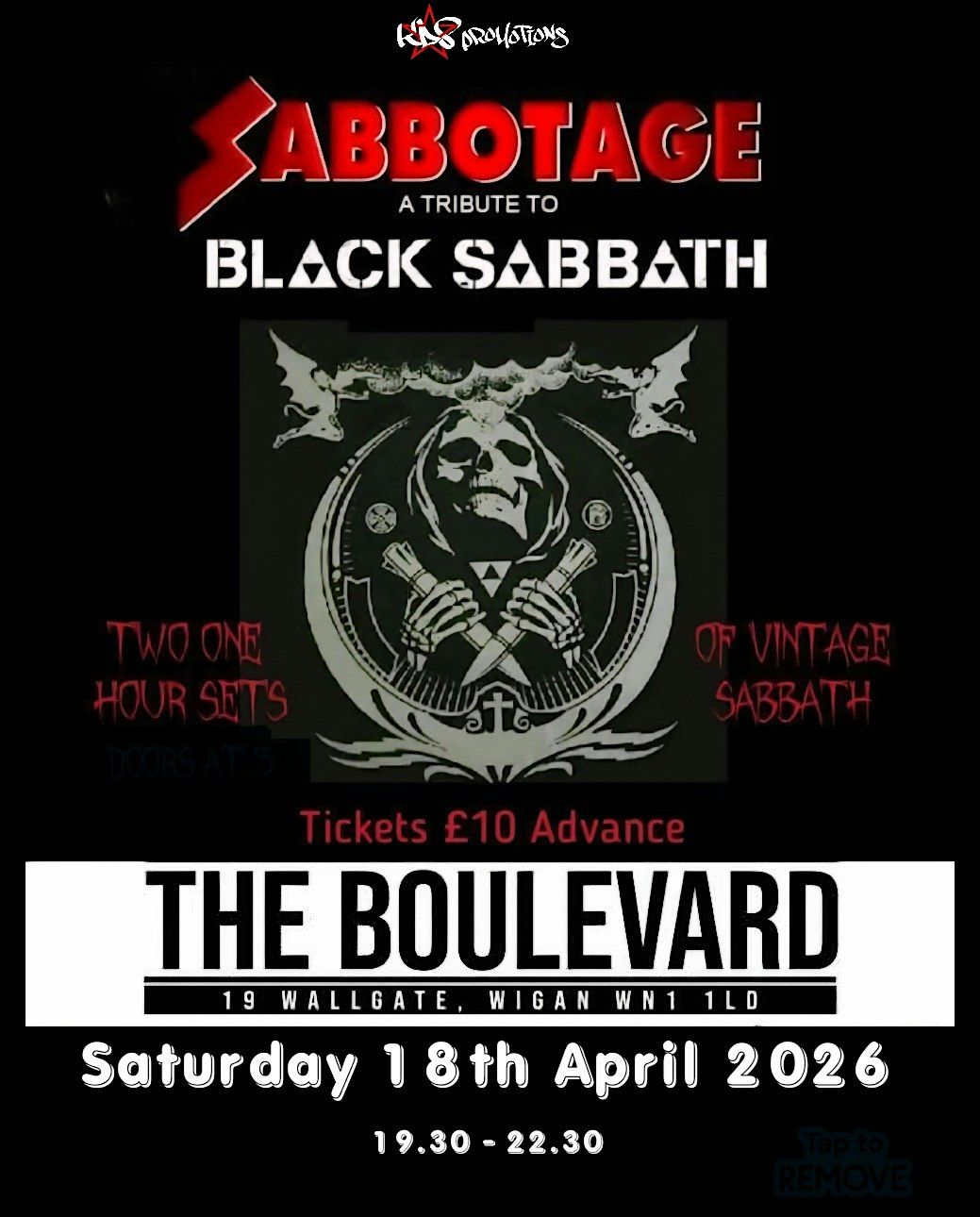 Sabbotage - Black Sabbath Tribute