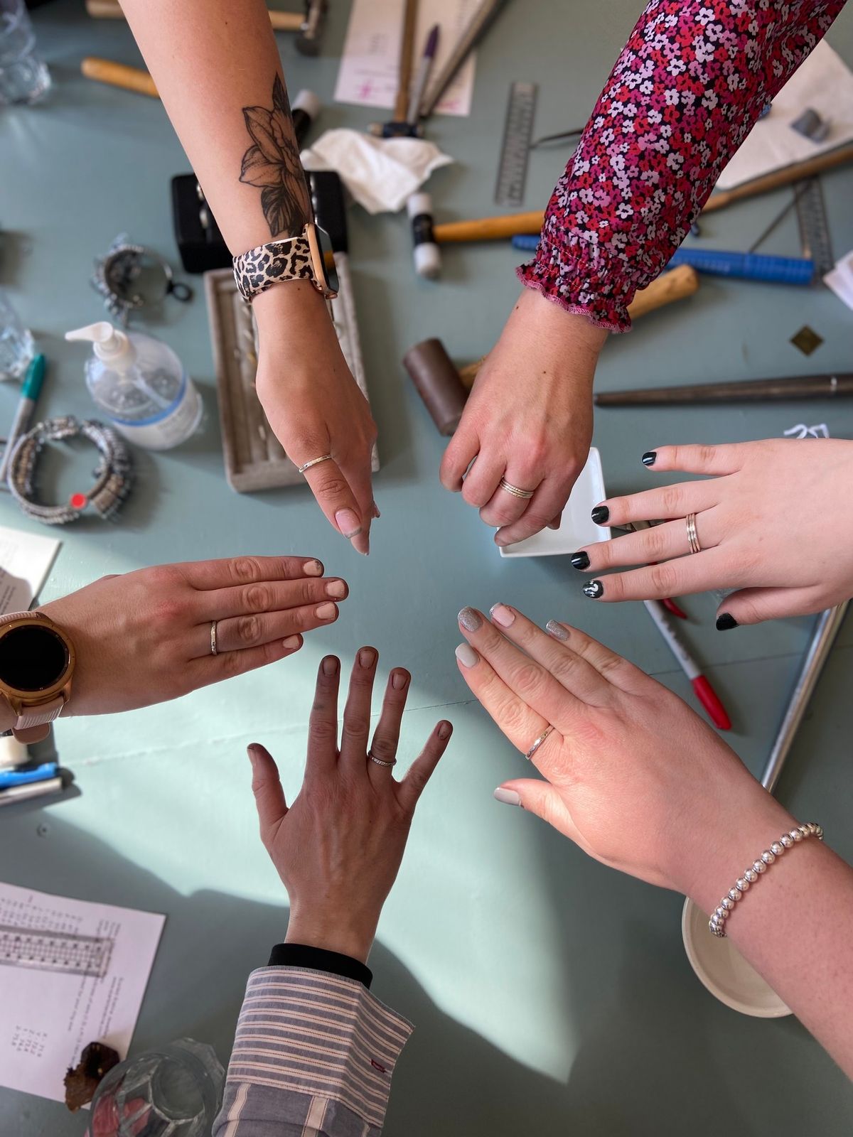 Christmas Silver Ring Workshop  