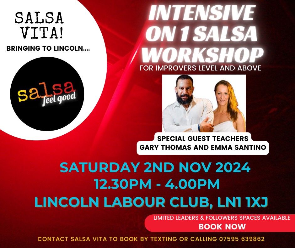 Intensive Crossbody Salsa Progressive Workshop