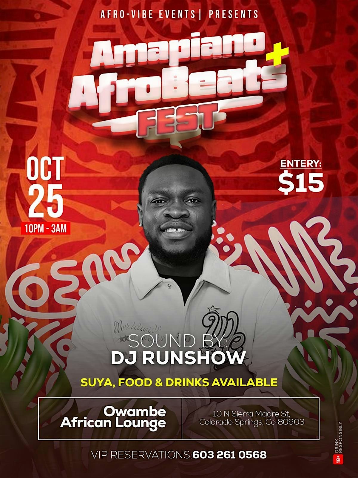 AFRO-BEATS + AMAPIANO FEST
