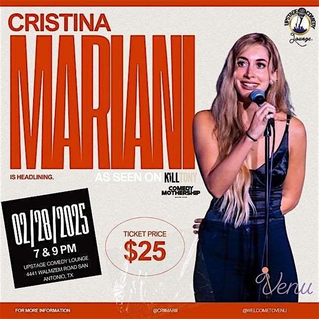 Cristina Mariani - Stand up Comedy