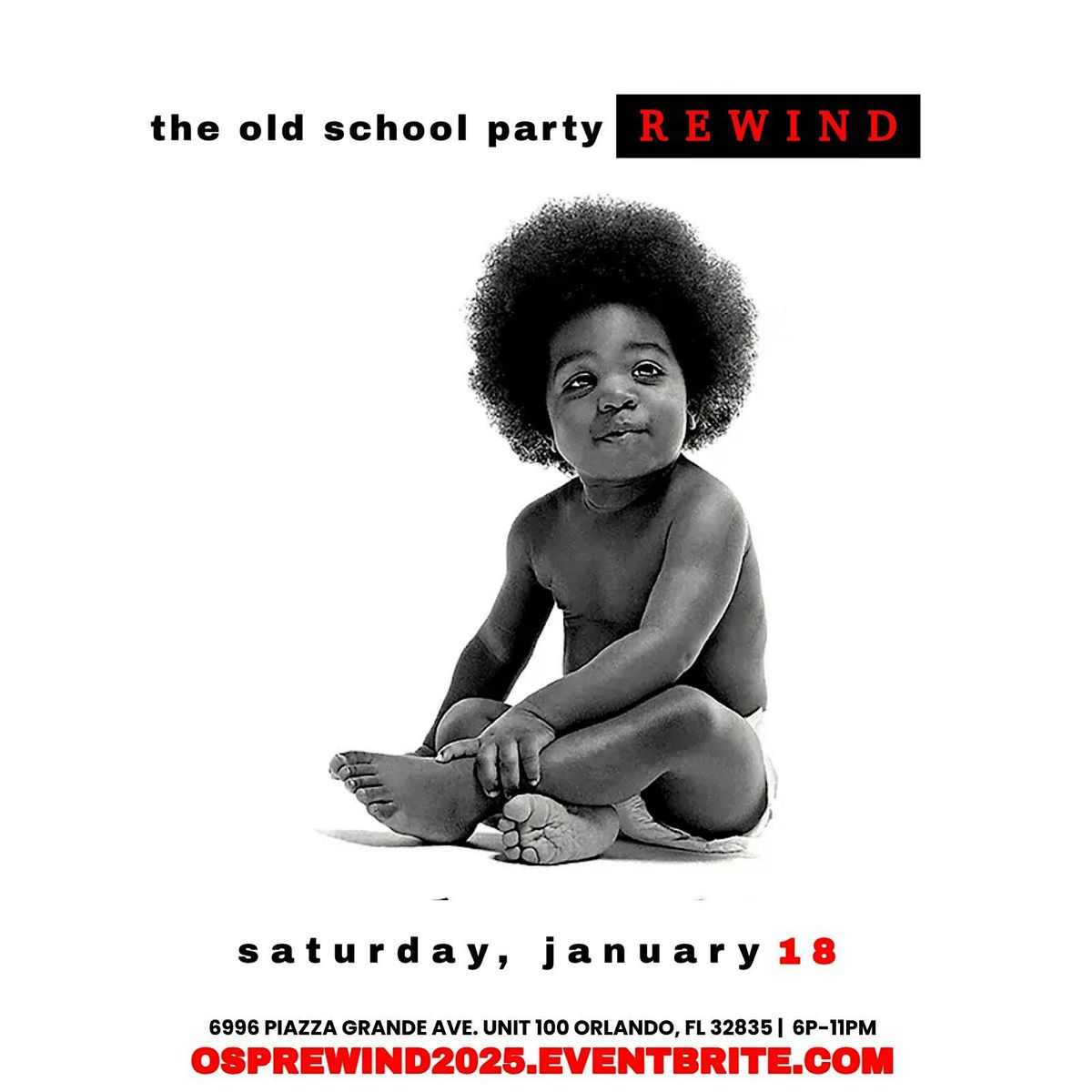 "REWIND" Old School Party