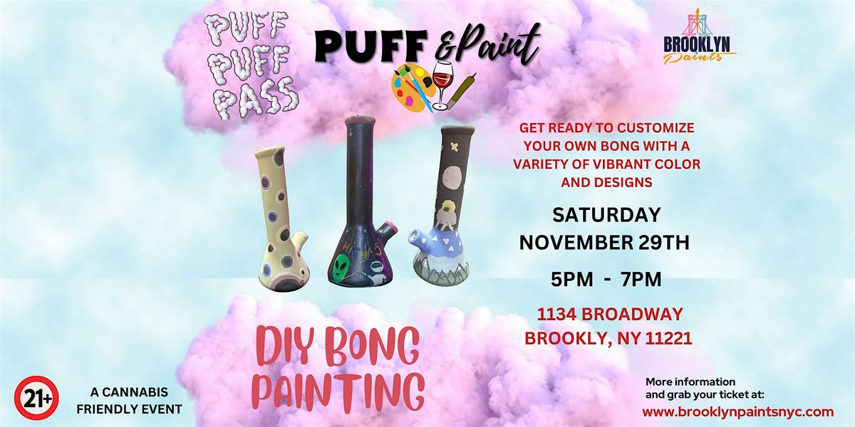 Puff & Paint: DIY Bong Painting