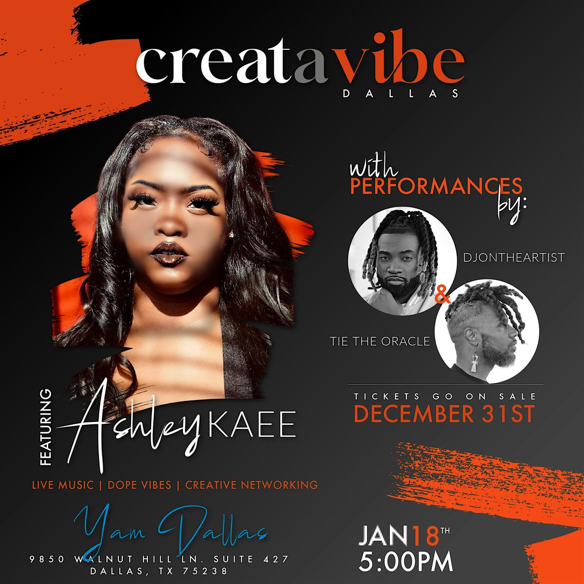 Creatavibe Dallas Featuring Ashley Kaee