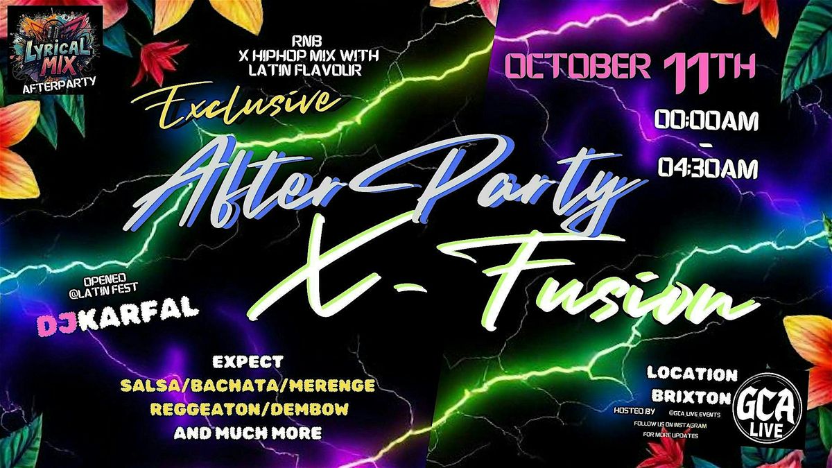 XFusion After Party