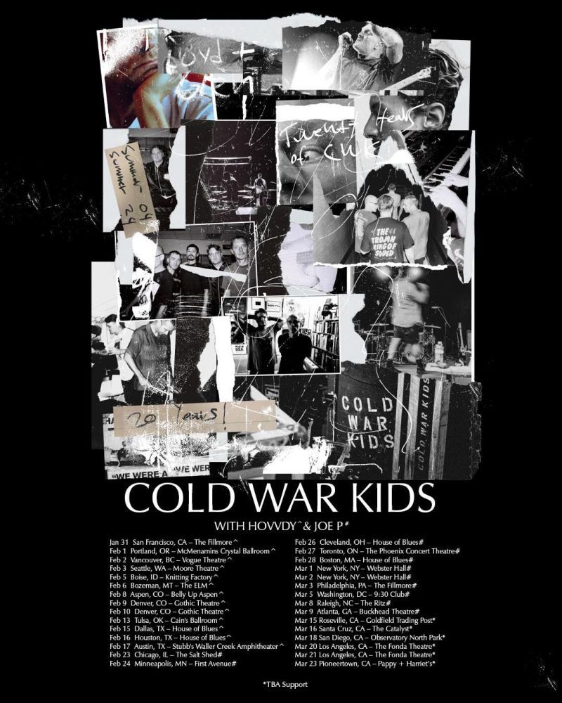 Cold War Kids & Hovvdy